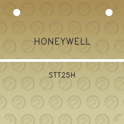 honeywell-stt25h