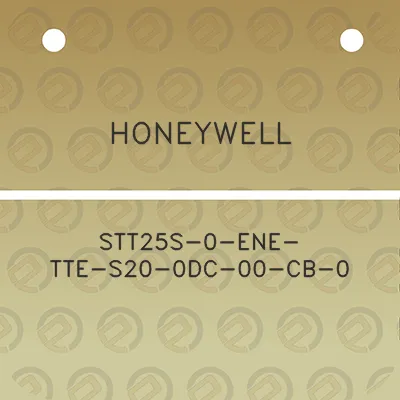 honeywell-stt25s-0-ene-tte-s20-0dc-00-cb-0