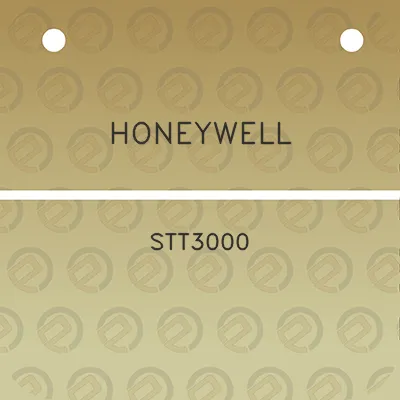 honeywell-stt3000