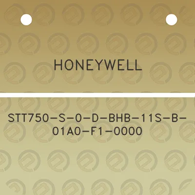 honeywell-stt750-s-0-d-bhb-11s-b-01a0-f1-0000