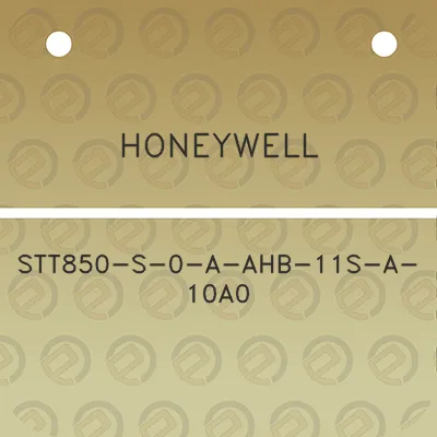 honeywell-stt850-s-0-a-ahb-11s-a-10a0