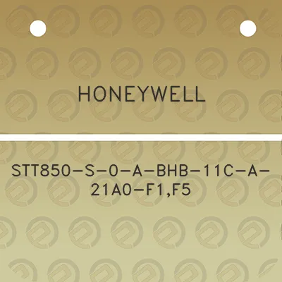 honeywell-stt850-s-0-a-bhb-11c-a-21a0-f1f5