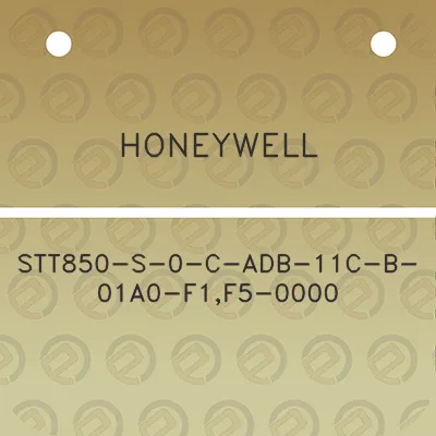 honeywell-stt850-s-0-c-adb-11c-b-01a0-f1f5-0000