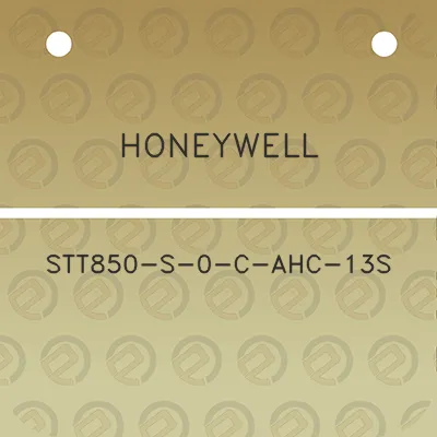 honeywell-stt850-s-0-c-ahc-13s