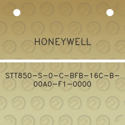 honeywell-stt850-s-0-c-bfb-16c-b-00a0-f1-0000