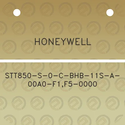 honeywell-stt850-s-0-c-bhb-11s-a-00a0-f1f5-0000