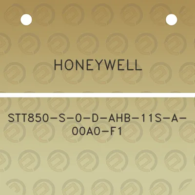 honeywell-stt850-s-0-d-ahb-11s-a-00a0-f1