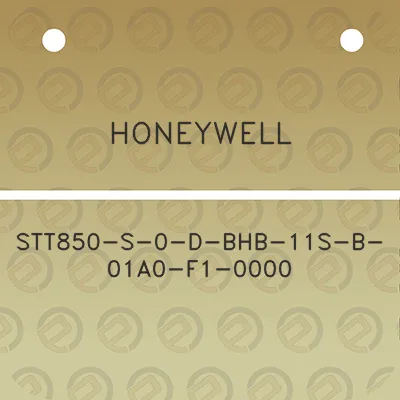 honeywell-stt850-s-0-d-bhb-11s-b-01a0-f1-0000