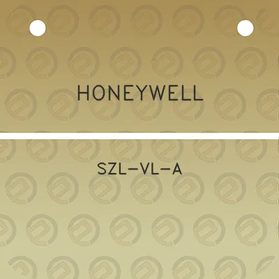 honeywell-szl-vl-a