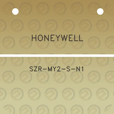 honeywell-szr-my2-s-n1