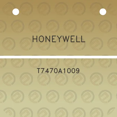 honeywell-t7470a1009