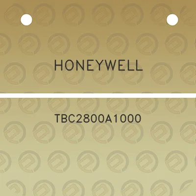 honeywell-tbc2800a1000