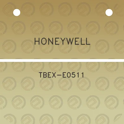 honeywell-tbex-e0511