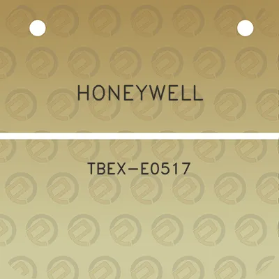 honeywell-tbex-e0517