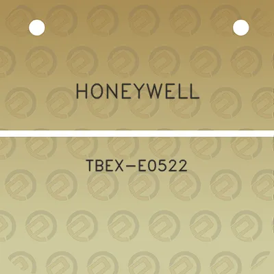 honeywell-tbex-e0522