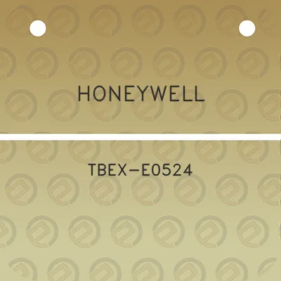 honeywell-tbex-e0524