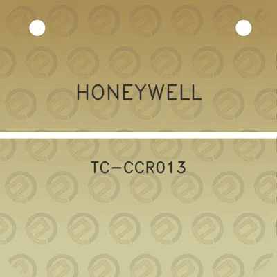 honeywell-tc-ccr013