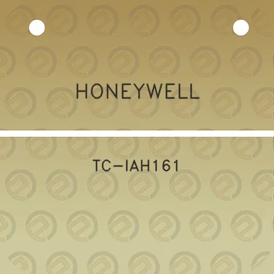 honeywell-tc-iah161