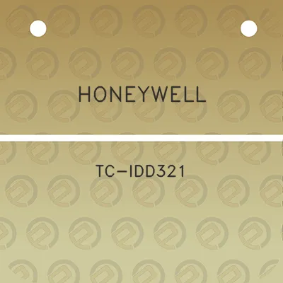 honeywell-tc-idd321