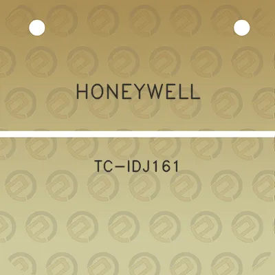 honeywell-tc-idj161