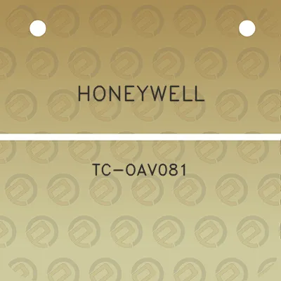 honeywell-tc-oav081