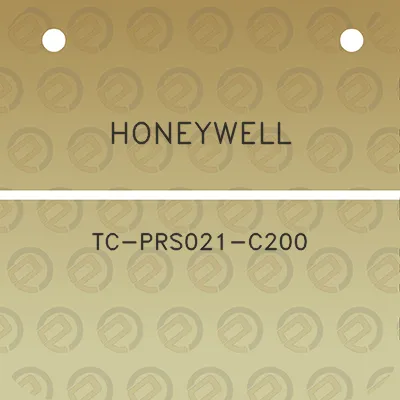 honeywell-tc-prs021-c200