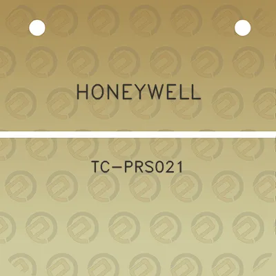 honeywell-tc-prs021