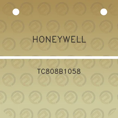 honeywell-tc808b1058