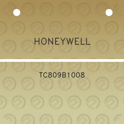 honeywell-tc809b1008