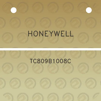 honeywell-tc809b1008c