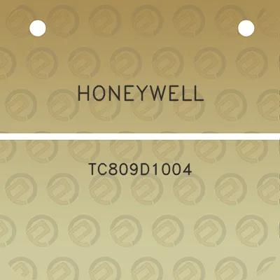 honeywell-tc809d1004