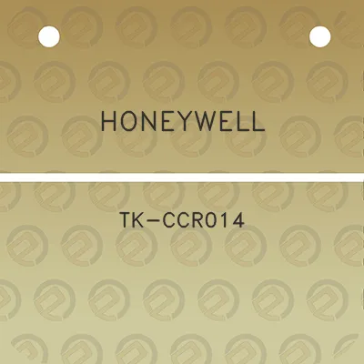 honeywell-tk-ccr014