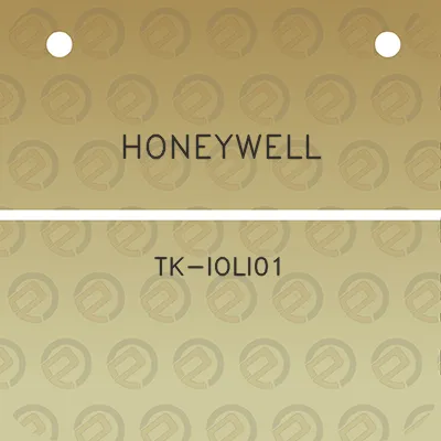 honeywell-tk-ioli01