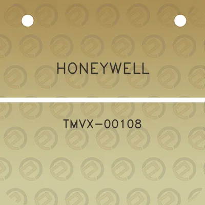 honeywell-tmvx-00108