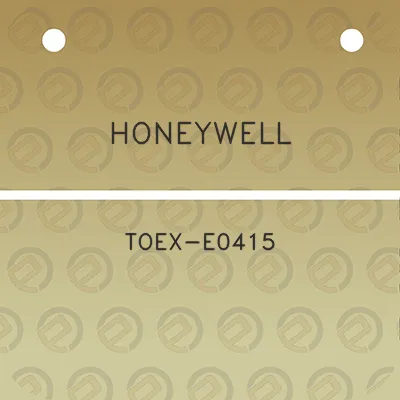 honeywell-toex-e0415