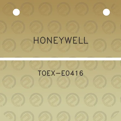 honeywell-toex-e0416