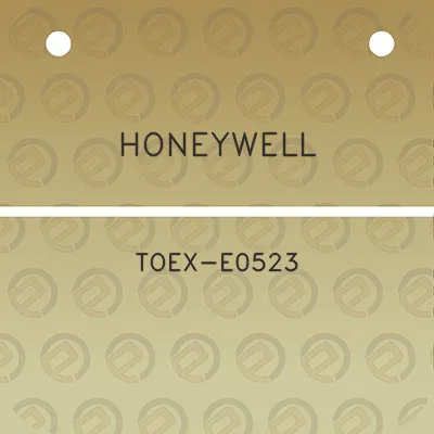 honeywell-toex-e0523