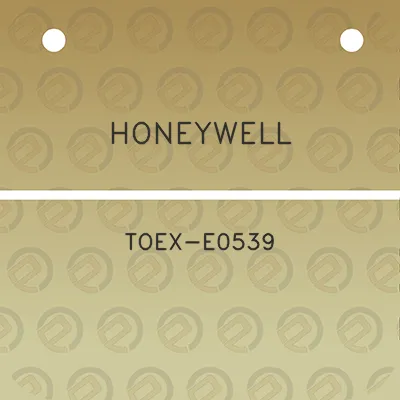 honeywell-toex-e0539