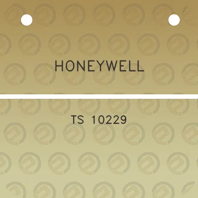 honeywell-ts-10229