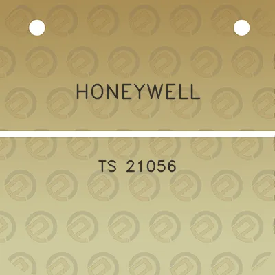 honeywell-ts-21056