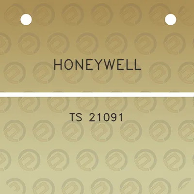 honeywell-ts-21091