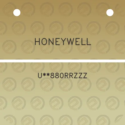 honeywell-u880rrzzz