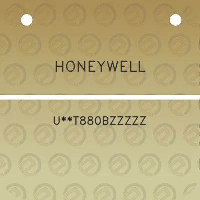 honeywell-ut880bzzzzz