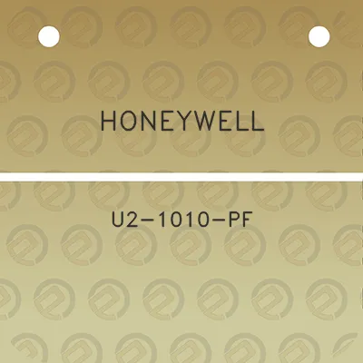 honeywell-u2-1010-pf