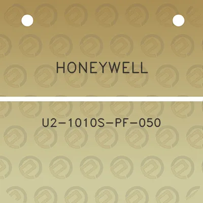 honeywell-u2-1010s-pf-050