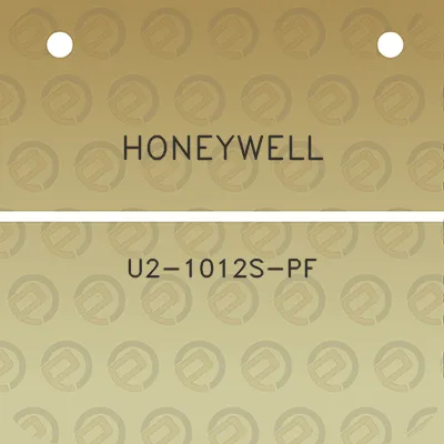 honeywell-u2-1012s-pf