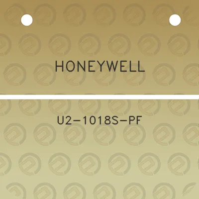 honeywell-u2-1018s-pf