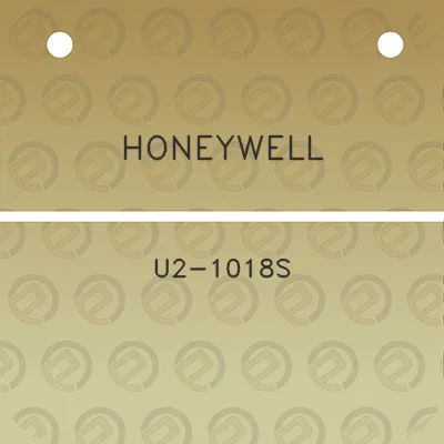 honeywell-u2-1018s