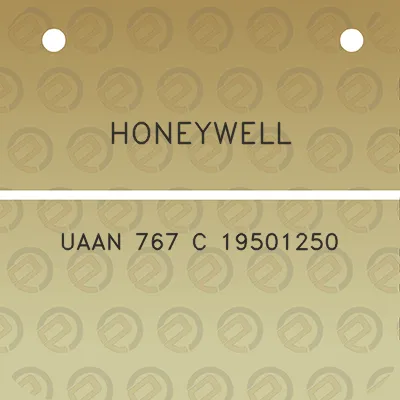 honeywell-uaan-767-c-19501250