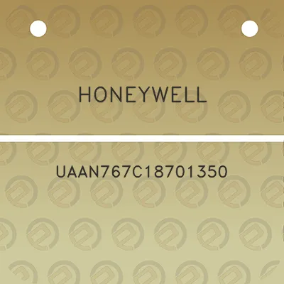 honeywell-uaan767c18701350